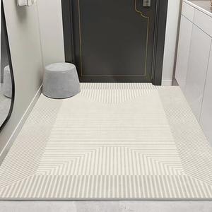 Budis Ковер 100х120 см для прихожей, впитывающий, нескользящий, моющийся, задерживает грязь и пыль, Mocha-11