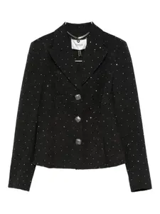 Пиджак с декоративными пуговицами NISSA, черный