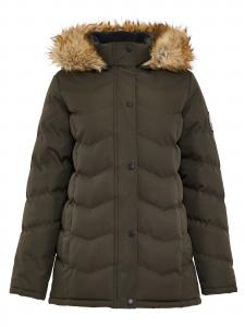 Threadbare Зимняя куртка цвета хаки