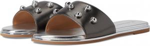 Балетки Johnston & Murphy Women's Shayla Embellished Slide, Pewter