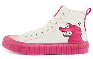 Кроссовки Kappa Skateboard Shoes Unisex High-Top White Pink