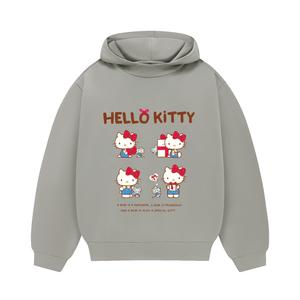 Худи HelloKitty Hello Kitty SS25 Unisex Sanrio, серый