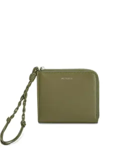 Картхолдер Tangle на молнии Jil Sander, зеленый