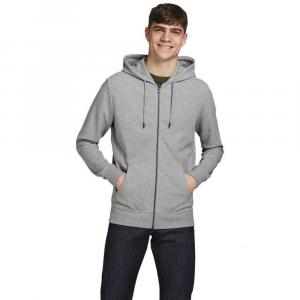 Толстовка Jack & Jones Basic Full Zip, серый