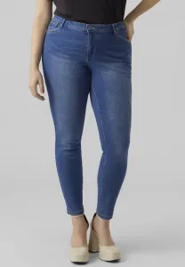 Джинсы vmfanya зауженного кроя Vero Moda Curve, Medium Blue Denim