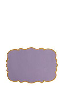 Набор из 2 салфеток с волнообразным краем Bitossi, фиолетовый