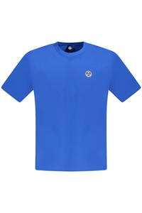 Мужская футболка North Sails хлопковая однотонная, ярко-синий