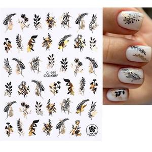 Самоклеящиеся наклейки для украшения ногтей Deni Carte