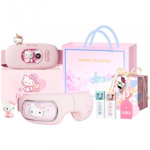 Пояс для обогрева брюшной полости Sanrio, xd-06 hello kitty warm uterus belt-standard+eye protection device-standard[cherry blossom box]