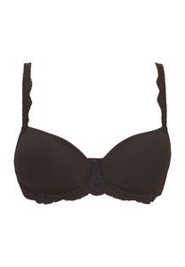 Женский кружевной бюстгальтер-минимайзер Amourette Charm Triumph, черный