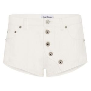Шорты Jean Paul Gaultier Buttoned Denim Short, Off White