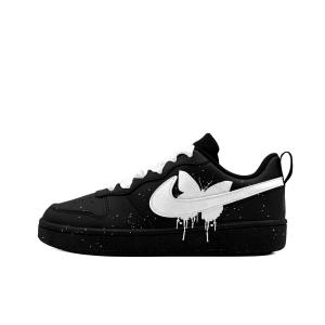 Детские скейтерские кроссовки Court Borough для младших школьников Nike, черный