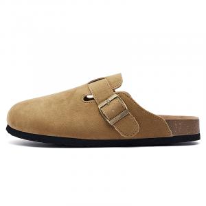 AAA SINCE 1955 Унисекс тапочки с резиновой подошвой, устойчивые к запаху, износу и скольжению, с закрытым носком, цвет земляной желтый, цвет Earth Yellow