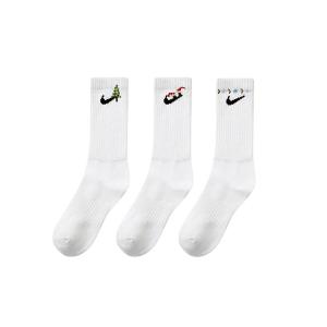 Nike Низкие носки унисекс 3 пары белый