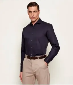 Рубашка H-HANK-SP-C1-261 slim fit Boss, темно-синий