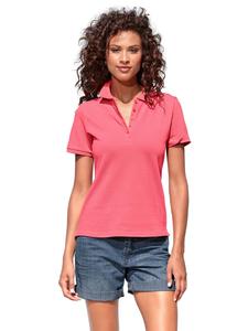 Рубашка-поло кораллового цвета Heine