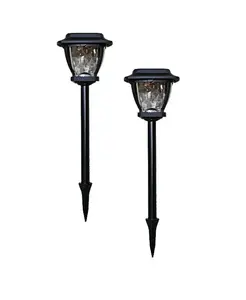 Стеклянные светильники в стиле солнечной волны - суперяркие, 2 шт., белые Maxsa Innovations, black