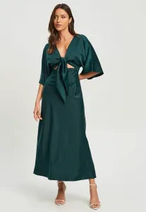 Платье миди макси lei Bwldr, Emerald