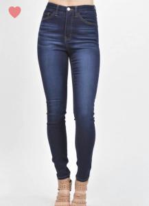 Джинсы Ellie High Rise Super Skinny из денима KanCan, цвет denim