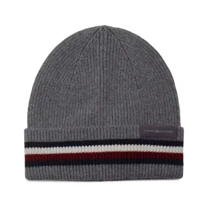 Фирменная кепка с добавлением шерсти Tommy Hilfiger, серый