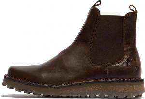 Мужские современные ботинки на щиколотку FLY London, Dk Brown