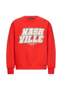 Толстовка Retour Jeans INDY, Fire Red/Red