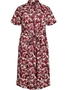 Платье-рубашка Zizzi EHANNAH, темно-красный