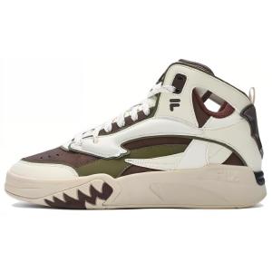 Баскетбольные кроссовки Barricade мужские с высоким верхом светло-хаки Fila Fusion