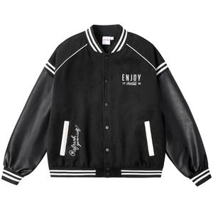 Бейсбольная куртка унисекс Coca-Cola, Черный (с хлопком)