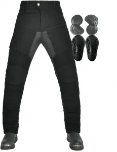 Мотоциклетные брюки для мужчин в теплую погоду, дышащая сетчатая ткань, защита, сертифицированная CE, брюки для приключенческой езды на мотоциклах двойного назначения, Black