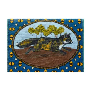 GUCCI Мини-кошелек Garden Leather для женщин, мультиколор