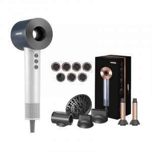 Фен 1400w бытовой высокоскоростной быстрая сушка высокая мощность специальная безлопастная трубка ak17 a5 AKOKO