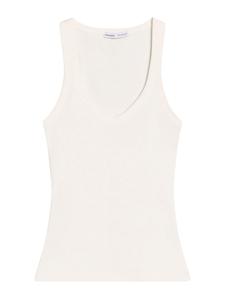 Bershka Топ белого цвета