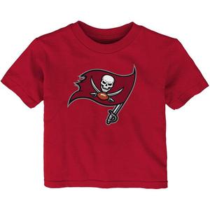 Красная футболка с логотипом Infant Tampa Bay Buccaneers Primary Outerstuff, цвет Buc Red