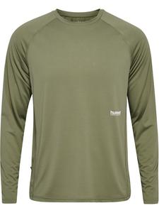 Hummel Мужская футболка Hmlpulse темно-зеленого цвета