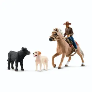 Игрушка для верховой езды в стиле вестерн Schleich 42578, золотой
