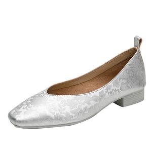 JIUXINGDAO Женские повседневные туфли серебристые, цвет Silver