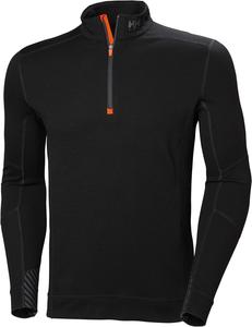 Helly-Hansen 75107 мужская флисовая кофта LIFA Merino с молнией на половину Helly Hansen, Black