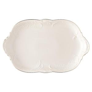 Золотая тарелка Сан-Суси, слоновая кость, 39 x 24,5 см Rosenthal, бежевый