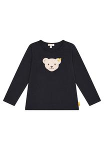 Футболка с длинными рукавами Classic Mit Teddykopf Mit Squeezer Steiff, цвет steiff navy
