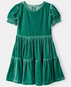 Детское рождественское платье-свитер для девочек 2T-5T Carter'S, зеленый