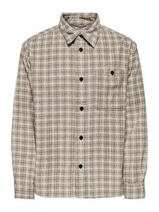 Рубашка на пуговицах Comfort fit Only & Sons ONSWaleed, кремовый/темно-зеленый