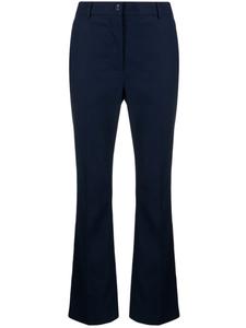 Boutique Moschino расклешенные брюки с завышенной талией, синий