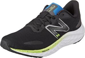 Кроссовки для бега New Balance Mens Fresh Foam Arishi V4, Black/Pixel Green/Cobalt