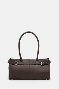 Кожаная сумка Answear.Lab, коричневый