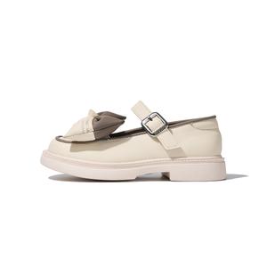 Детская кожаная обувь для детей PSY, бежевый