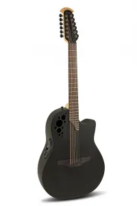 Ovation 2058TX-5 Pro Series Elite TX с глубоко контурированной верхней деки из цельной ели Sitka, 12-струнная акустико-электрическая гитара класса A