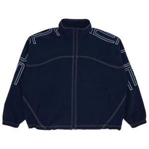 Спортивная куртка Supreme Spellout Embroidered Track Jacket, Navy