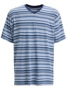 Домашняя футболка REDBEST geringelt, цвет jeansblau