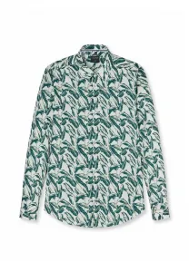 Повседневная рубашка кент стандартного кроя Olymp, Oliv